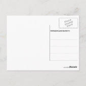 ドーナツ付きコーヒーカップ |ありがとうございます ポストカード (裏面)