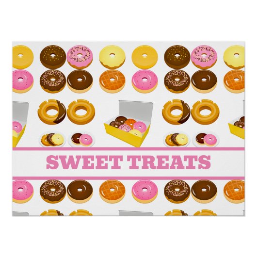 ドーナツ付きスナック ポスター (正面)