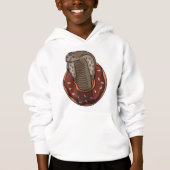 ドーナツ付きヘビ (正面)