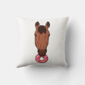 ドーナツ付き馬 クッション (裏面)