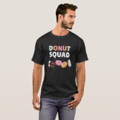 ドーナツ仲間Tシャツ 楽しいドーナツ デザート好き ユーモア Tシャツ (正面フル)