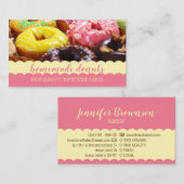 ドーナツ写真おいしい 名刺 (正面/裏面)