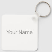 ドーナツ冷やしとスナック甘おもしろいい歯を邪魔 キーホルダー (裏面)