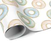 ドーナツ包装紙子供の誕生日パーティーギフトラップ ラッピングペーパー (ロールコーナー)