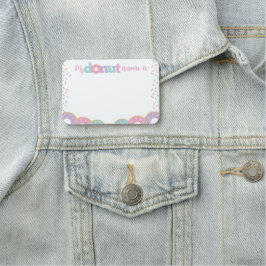 ドーナツ名バッジ 名札