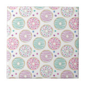 ドーナツ型かわいいカラフル タイル (正面)