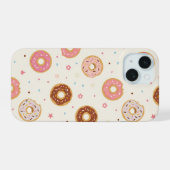 ドーナツ型ケース iPhone 15ケース (裏面横)