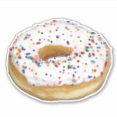 ドーナツ型ダイカットスタイルシールデカール シール (正面)