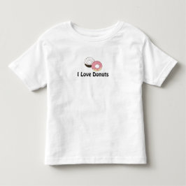 ドーナツ大好き トドラーTシャツ