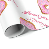 ドーナツ大好き ラッピングペーパー (ロールコーナー)