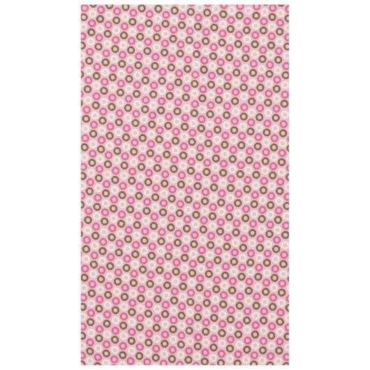 ドーナツ子どもの誕生日パーティーかわいい テーブルクロス (正面)