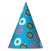 ドーナツ子どもの誕生日パーティーかわいい パーティーハット (左)