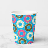ドーナツ子どもの誕生日パーティーかわいい 紙コップ (裏面)