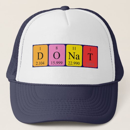 ドーナツ定期テーブル名hat キャップ (正面)