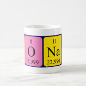 ドーナツ定期テーブル名mag コーヒーマグカップ (中央)