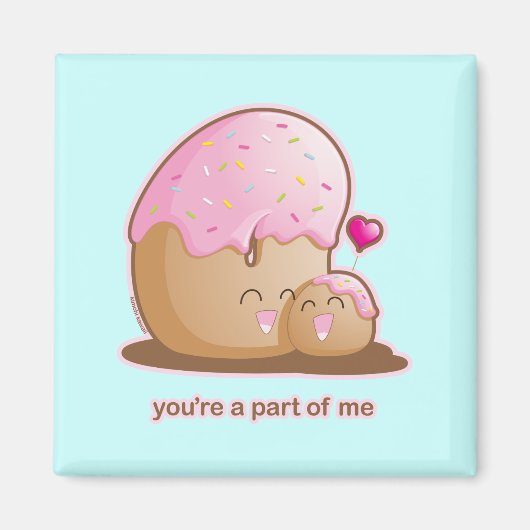 ドーナツ対 マグネット (正面)