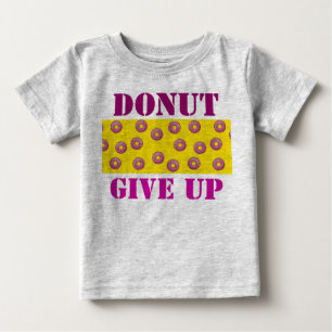 ドーナツ幼児のワイシャツ ベビーTシャツ