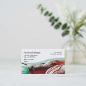 ドーナツ店 名刺 (スタンド正面)