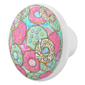 ドーナツ引き出しノブのキャビネットプル セラミックノブ (右)