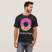 ドーナツ心配おもしろいだ Tシャツ (正面フル)