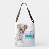 ドーナツ心配の十字のバッグ クロスボディバッグ (裏面)