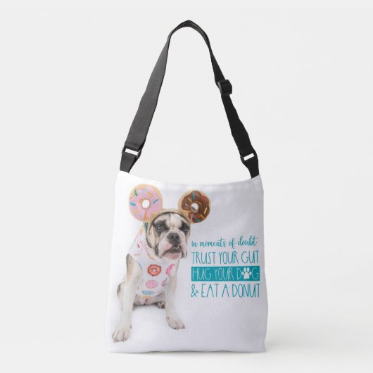 ドーナツ心配の十字のバッグ クロスボディバッグ (正面)