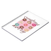 ドーナツ心配 ノートブック (左側)