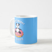 ドーナツ心配Be Happy II コーヒーマグカップ (正面左)