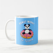 ドーナツ心配Be Happy II コーヒーマグカップ (左)