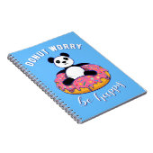 ドーナツ心配Be Happy II ノートブック (右側)