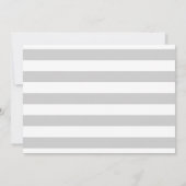 ドーナツ性別がピンクと緑を明らかにする 招待状 (裏面)