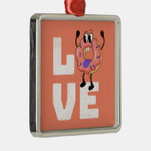 ドーナツ愛 メタルオーナメント (右)