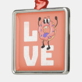 ドーナツ愛 メタルオーナメント (左)