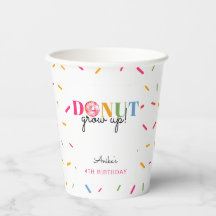 ドーナツ成長レインボーブラウンズ誕生日かわいい