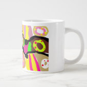 ドーナツ楽しい ジャンボコーヒーマグカップ (右)