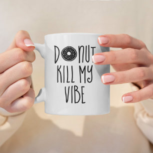 ドーナツ殺害私のVibe コーヒーマグカップ