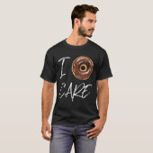 ドーナツ気におもしろいージョーク Tシャツ (正面フル)