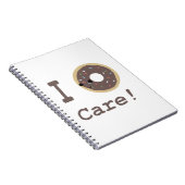 ドーナツ気にー!チョコレート ノートブック (右側)