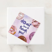 ドーナツ水彩ありがとう フェイバータグ (インサイチュ)