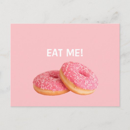 ドーナツ状はがき ポストカード (正面)