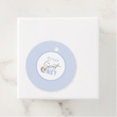 ドーナツ甘い1歳の誕生日パーティーのお願いクラシック フェイバータグ (インサイチュ)