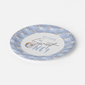 ドーナツ甘い1歳の誕生日パーティーの衣装 ペーパープレート (アングル)