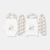 ドーナツ甘い1歳の誕生日パーティー フェイバーボックス (折り畳みなし)