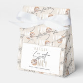 ドーナツ甘い1歳の誕生日パーティー フェイバーボックス (正面サイド)