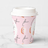 ドーナツ甘い1歳の誕生日パーティー 紙コップ (右)