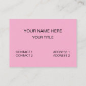 ドーナツ甘ベーカリー食品 名刺 (裏面)