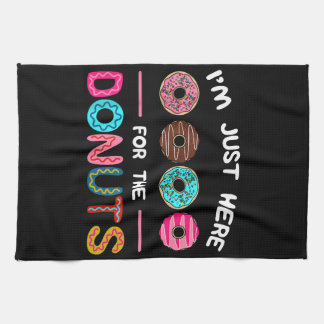 ドーナツ生地の甘さのためにここにいる キッチンタオル