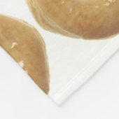 ドーナツ盛り上げガラス製ベーカーダース フリースブランケット (角)