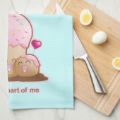 ドーナツ組 キッチンタオル (四つ折り)