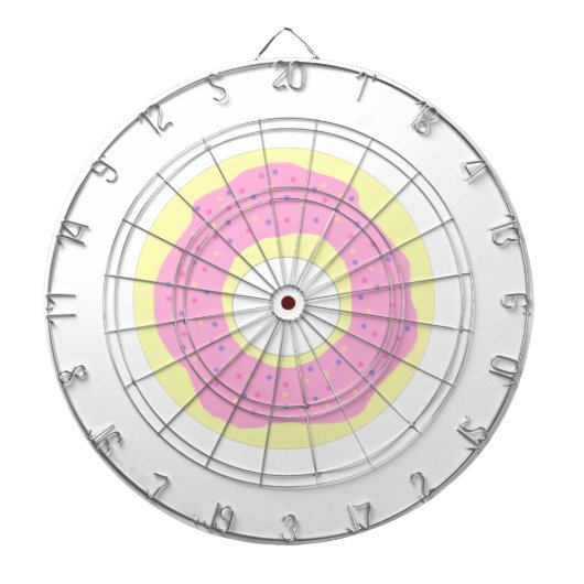 ドーナツ絵画の芸術 ダーツボード (正面)